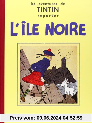 Les Aventures de Tintin : L'Ile Noire : Edition fac-similé en noir et blanc (Tintin - Fac Simile)